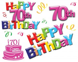 70th birthday