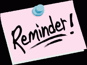 reminder